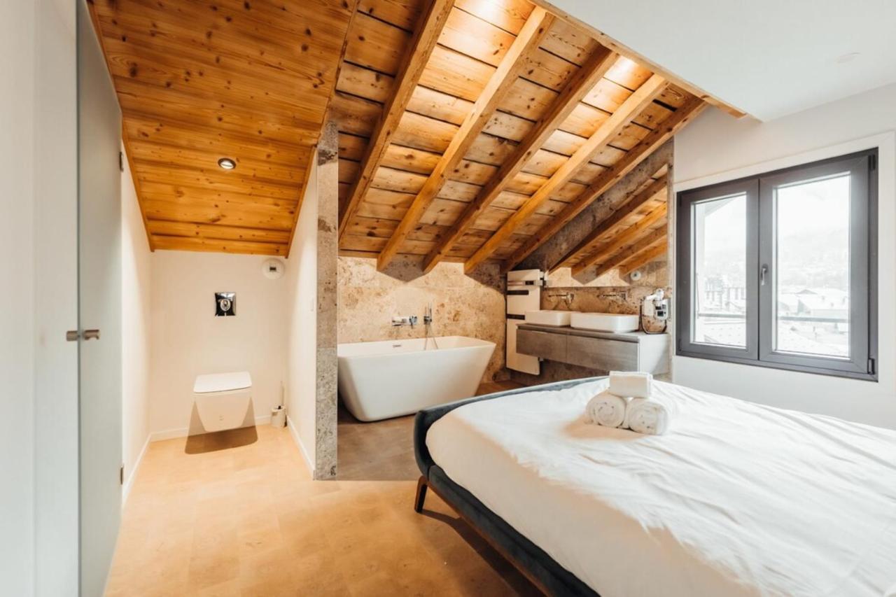 Luxurious 3-Bedroom Flat With Sauna And Garage Шамони Екстериор снимка
