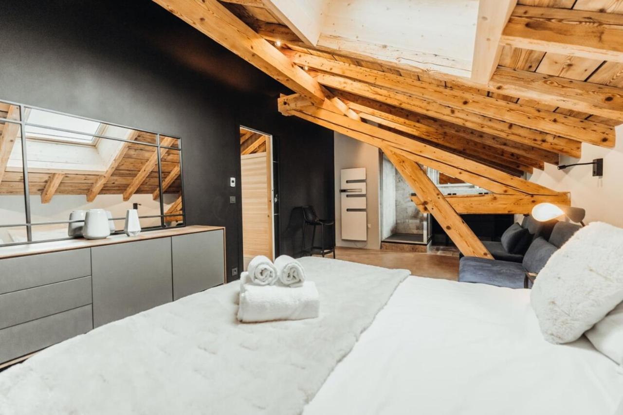 Luxurious 3-Bedroom Flat With Sauna And Garage Шамони Екстериор снимка