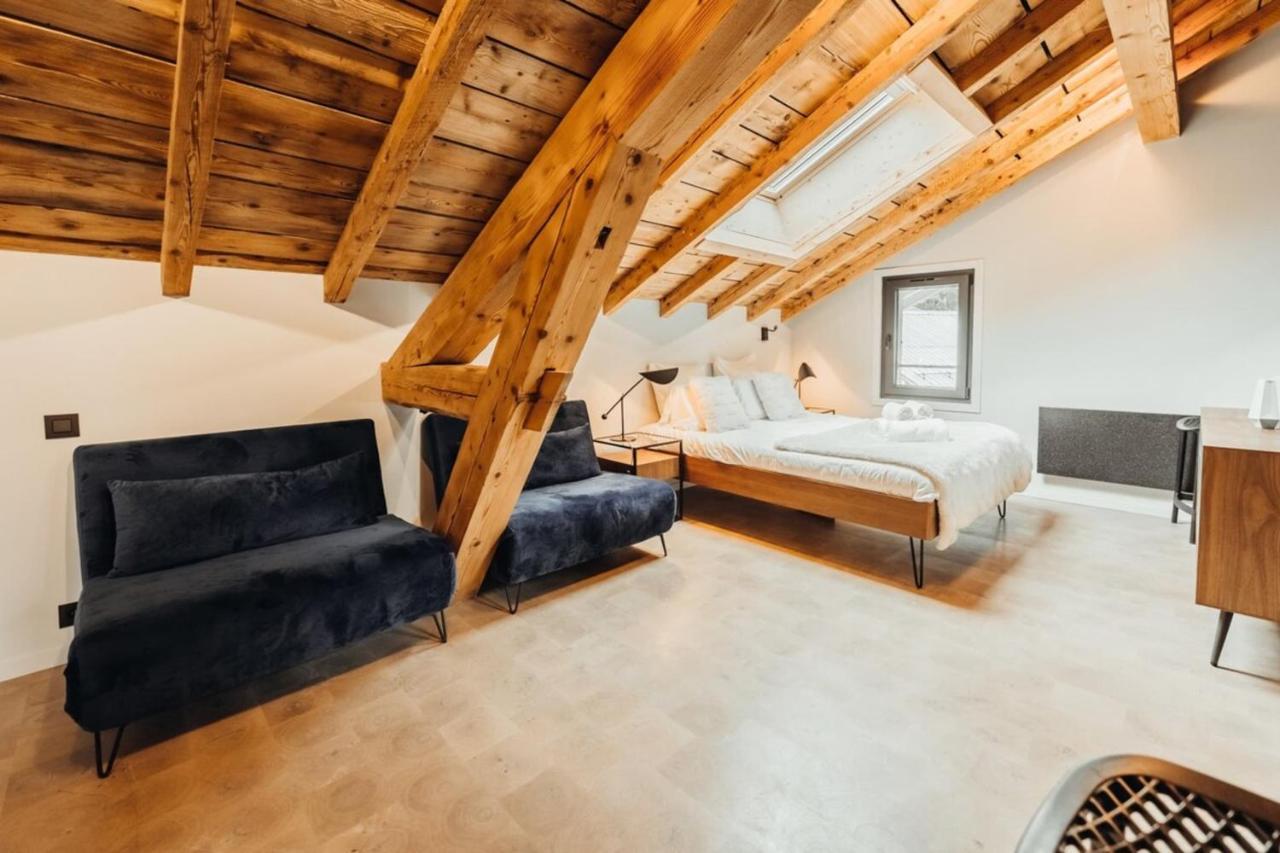 Luxurious 3-Bedroom Flat With Sauna And Garage Шамони Екстериор снимка